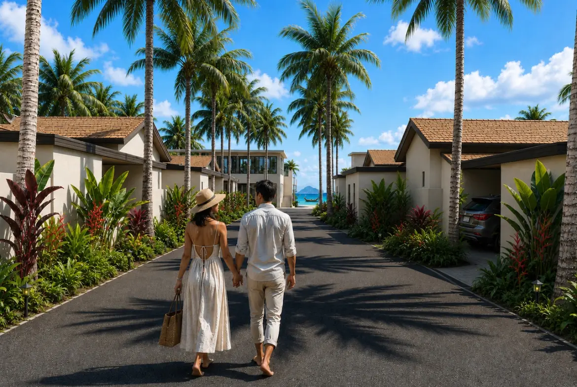 Eden Beach 2-Bed Villas Project Road