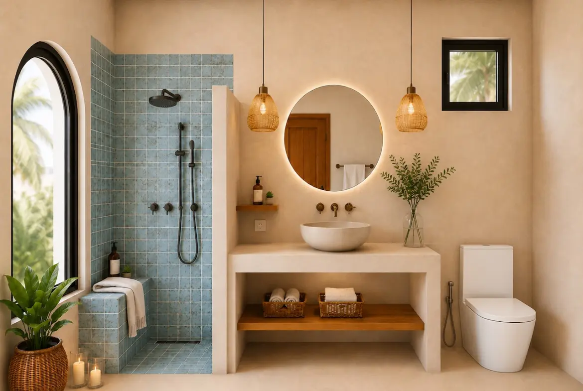Eden Beach Koh Samui Bathroom