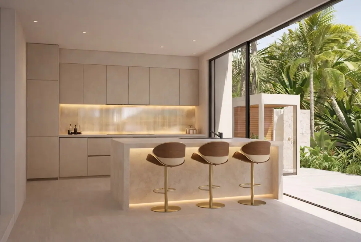 Eterno Koh Phangan 2-Bed Villas Breakfast Bar