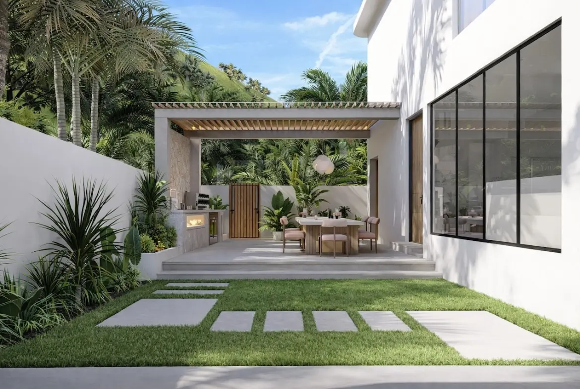 Eterno Koh Phangan 2-Bed Villas Outdoor Area