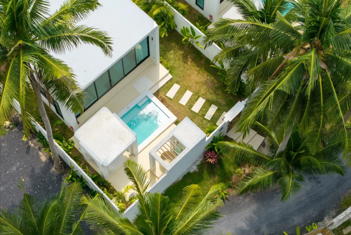 Eterno Villas Koh Phangan Aerial Image