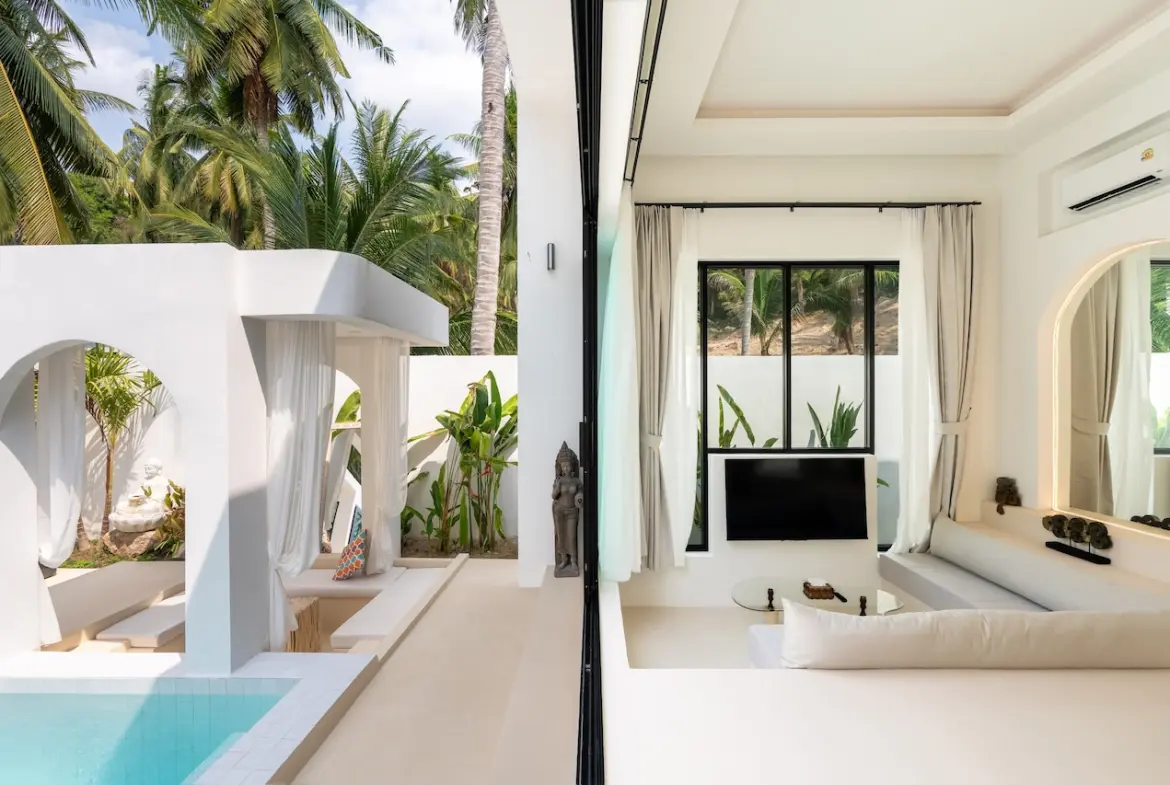 Eterno Villas Koh Phangan Indoor Outdoor
