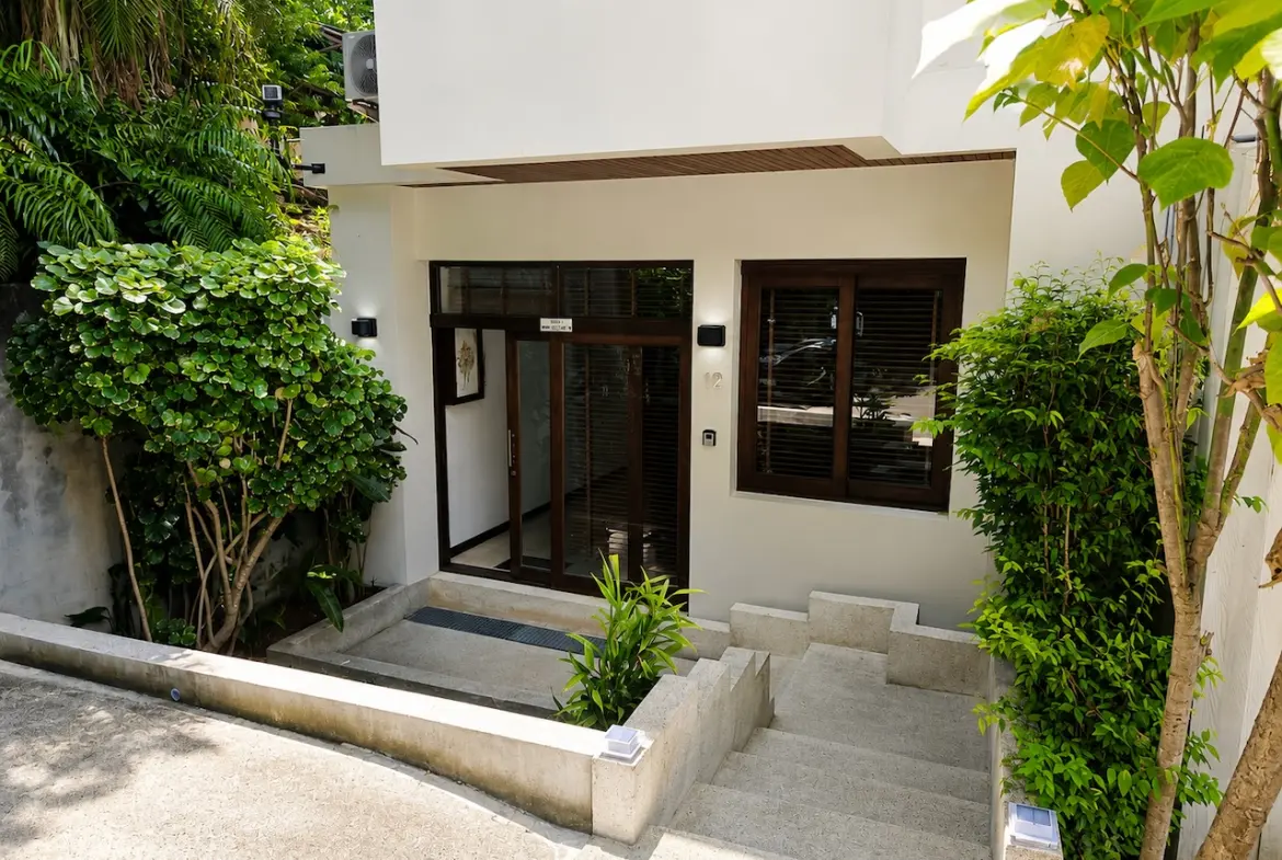 Koh Samui Property For Longterm Rent Rear Entrance