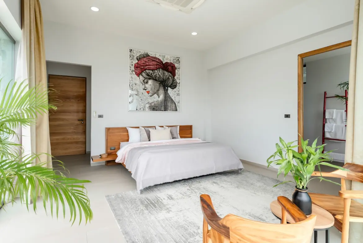 Samui Longterm Villa Rental Bedroom