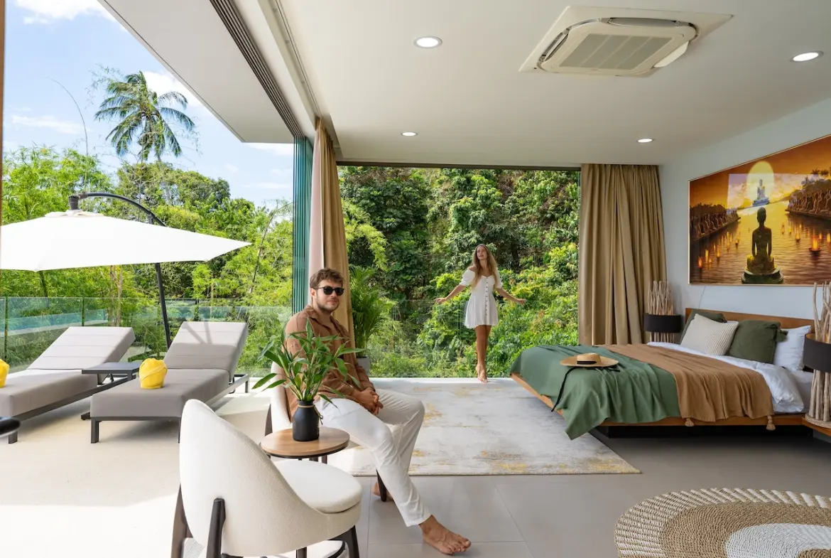 Samui Longterm Villa Rental Bedroom