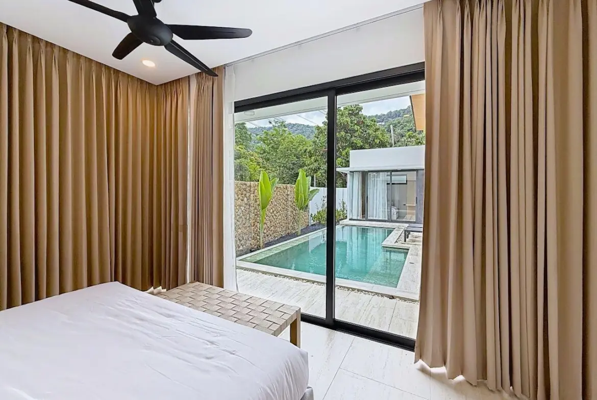 The Peak Pool Villa Samui Bedroom