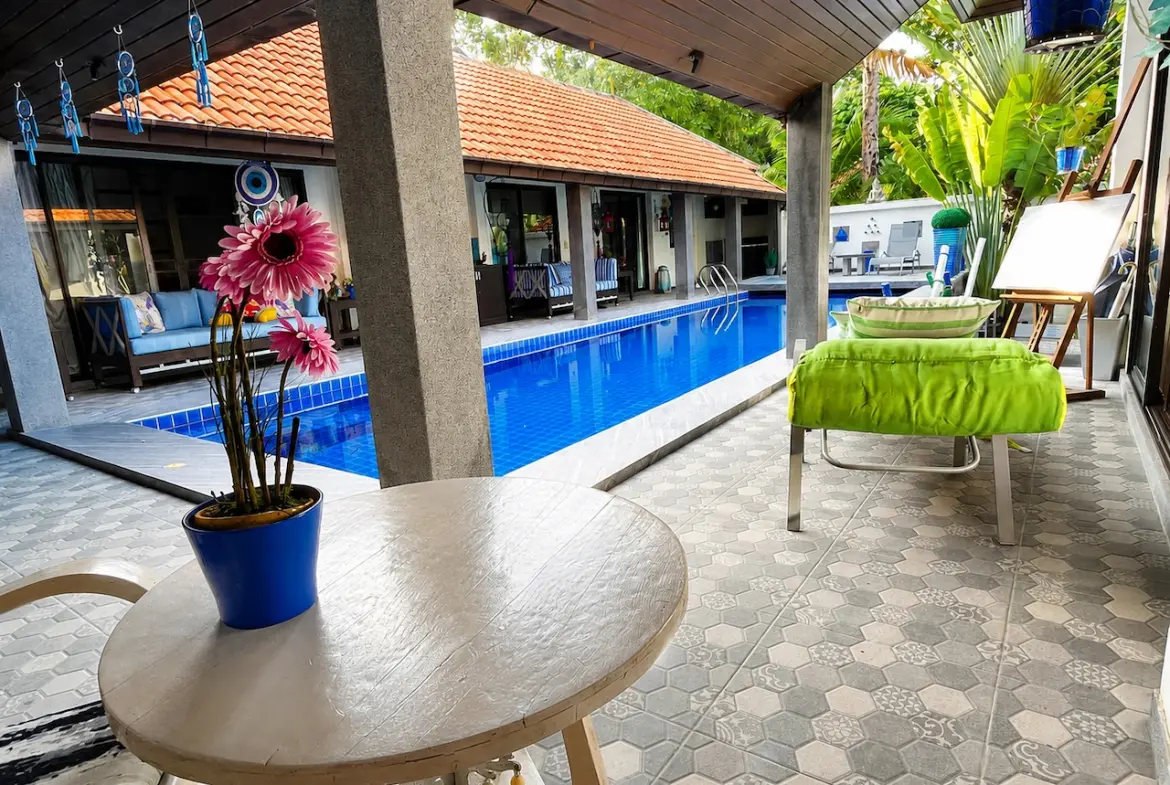 Bang Kao Villa For Sale Covered Terrace