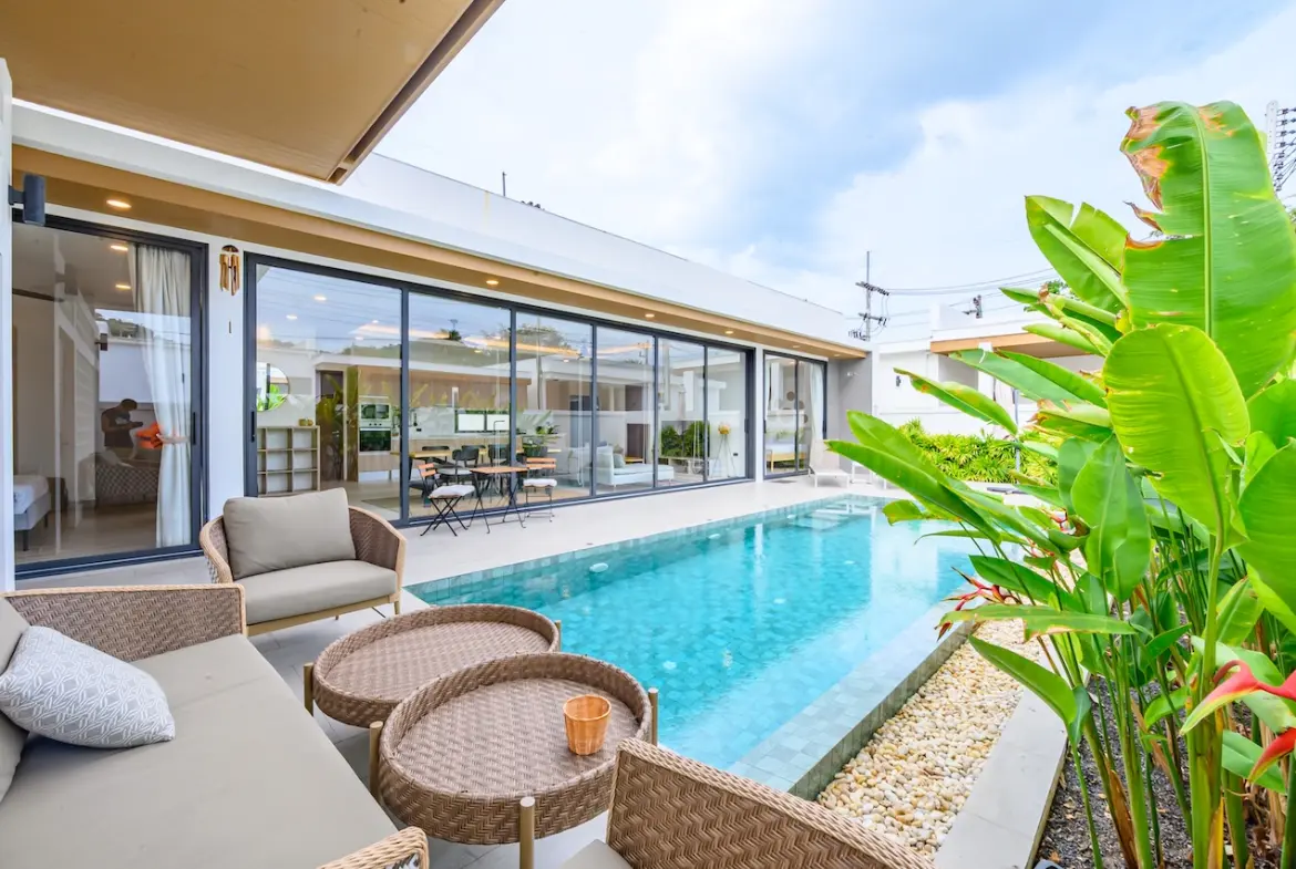 Bophut 2-Bed Pool Villa Exterior