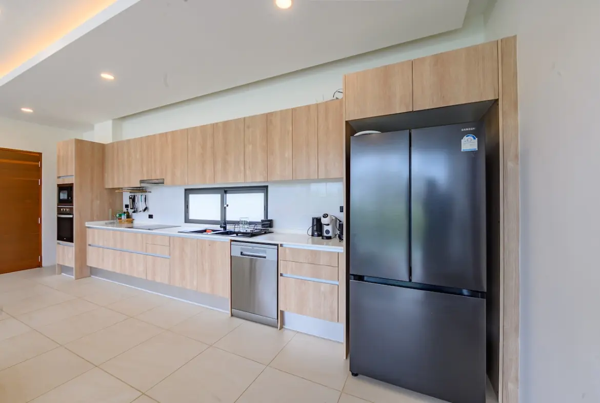 Bophut 2-Bed Pool Villa Kitchen
