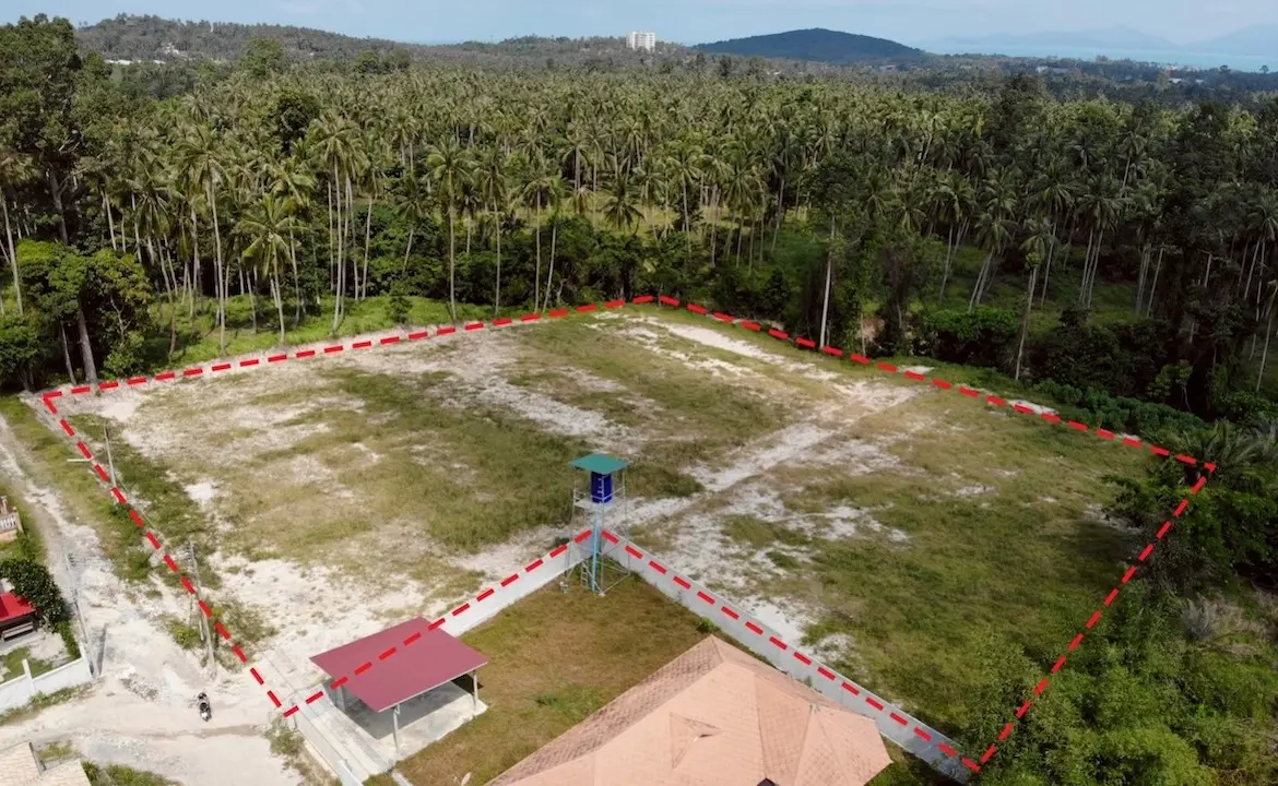 Development Land in Maenam dimension