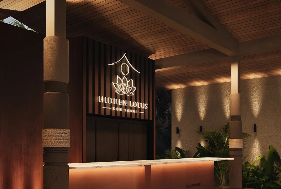 Hidden Lotus Villas In Maenam Reception