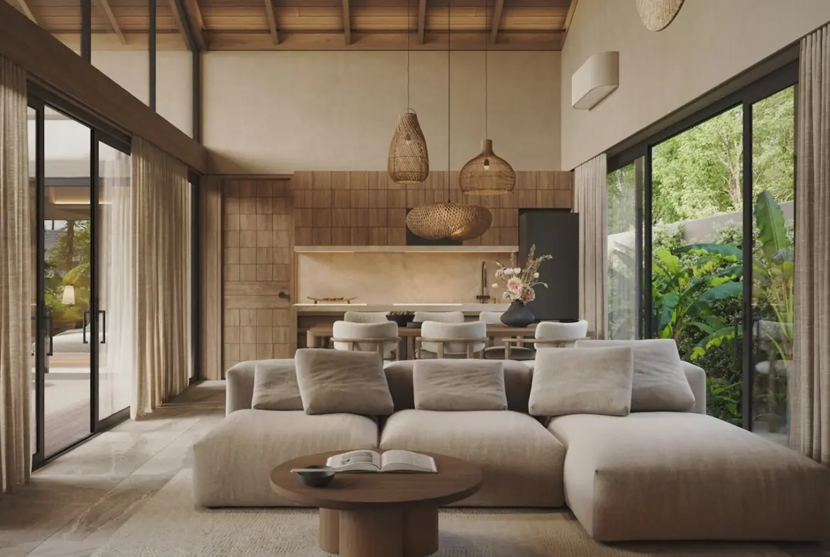 Hidden Lotus Villas In Maenam Interior