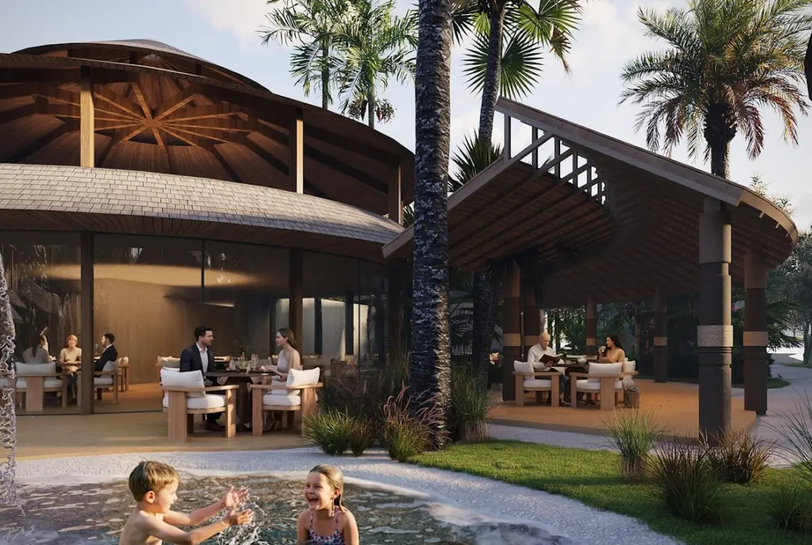 Hidden Lotus Villas In Maenam Restaurant