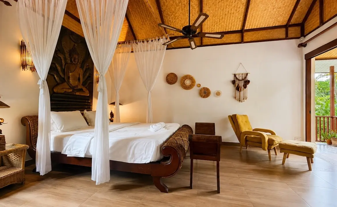 Koh Samui Tropical Villa Bedroom
