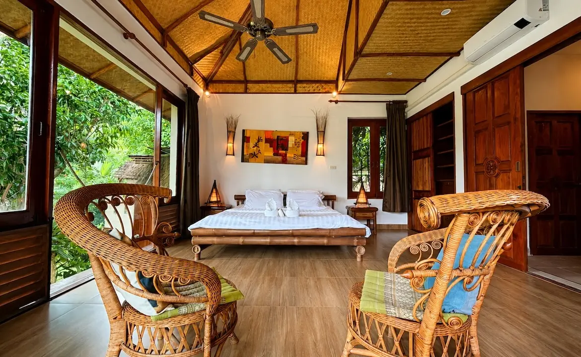 Koh Samui Tropical Villa Bedroom