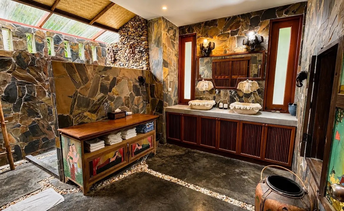 Koh Samui Tropical Villa Bathroom