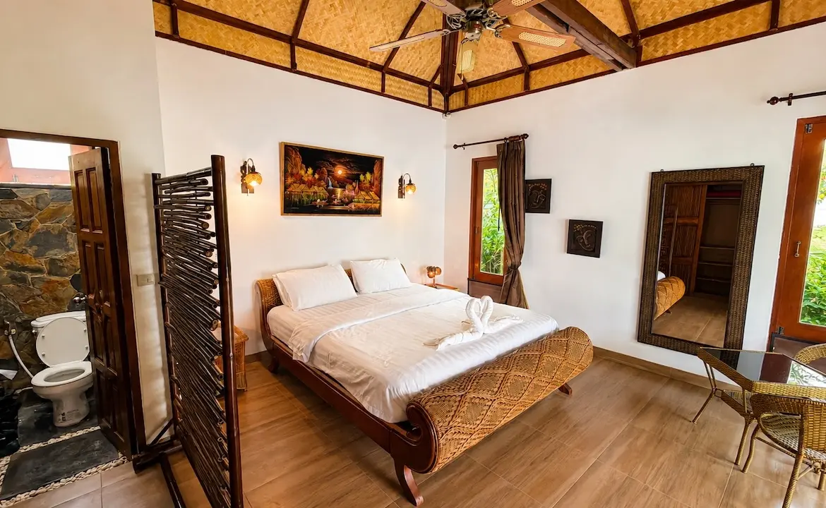 Koh Samui Tropical Villa Bedroom