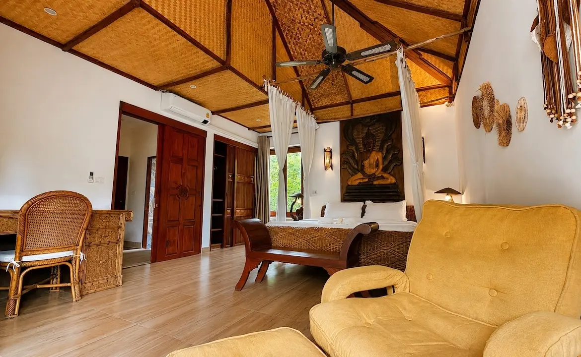 Koh Samui Tropical Villa Bedroom