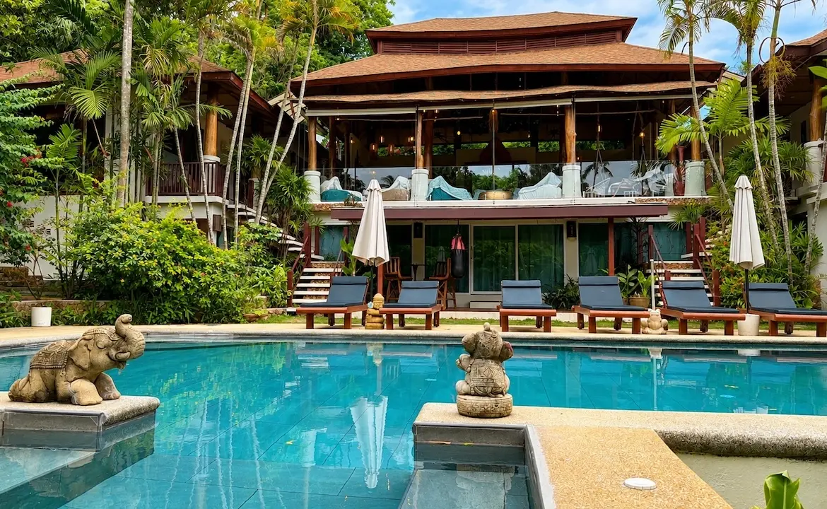 Koh Samui Tropical Villa Exterior