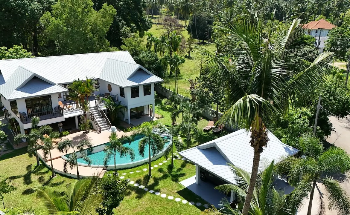 Koh Samui Villa In Angthong Aerial
