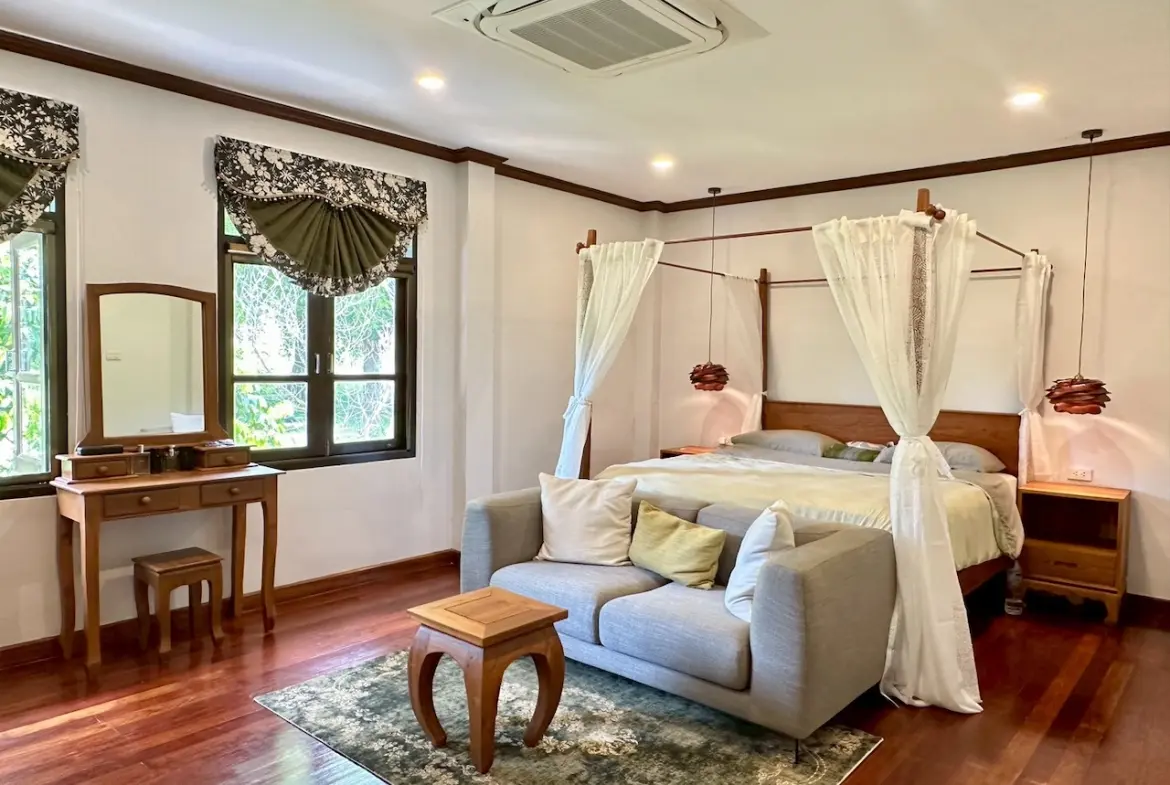 Koh Samui Villa In Angthong Bedroom