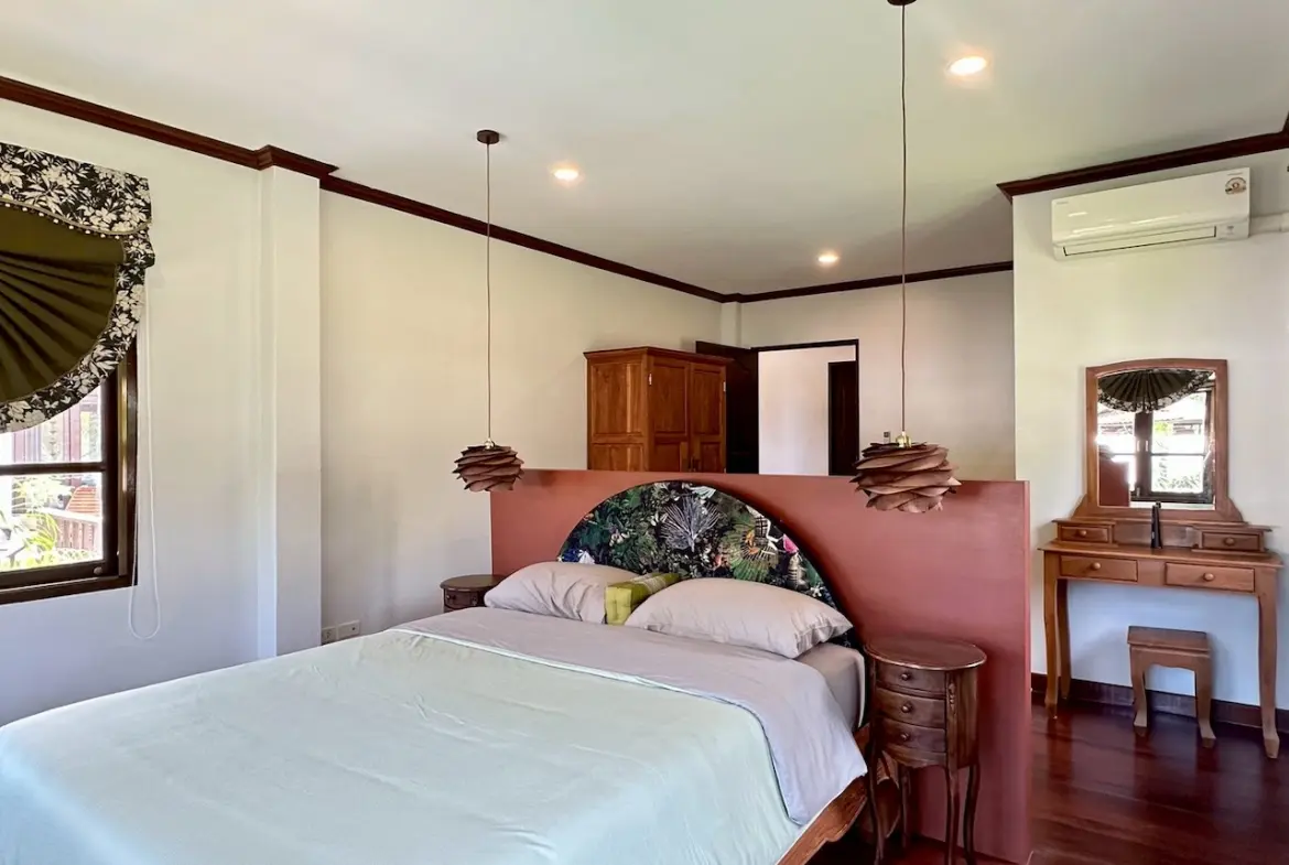 Koh Samui Villa In Angthong Bedroom