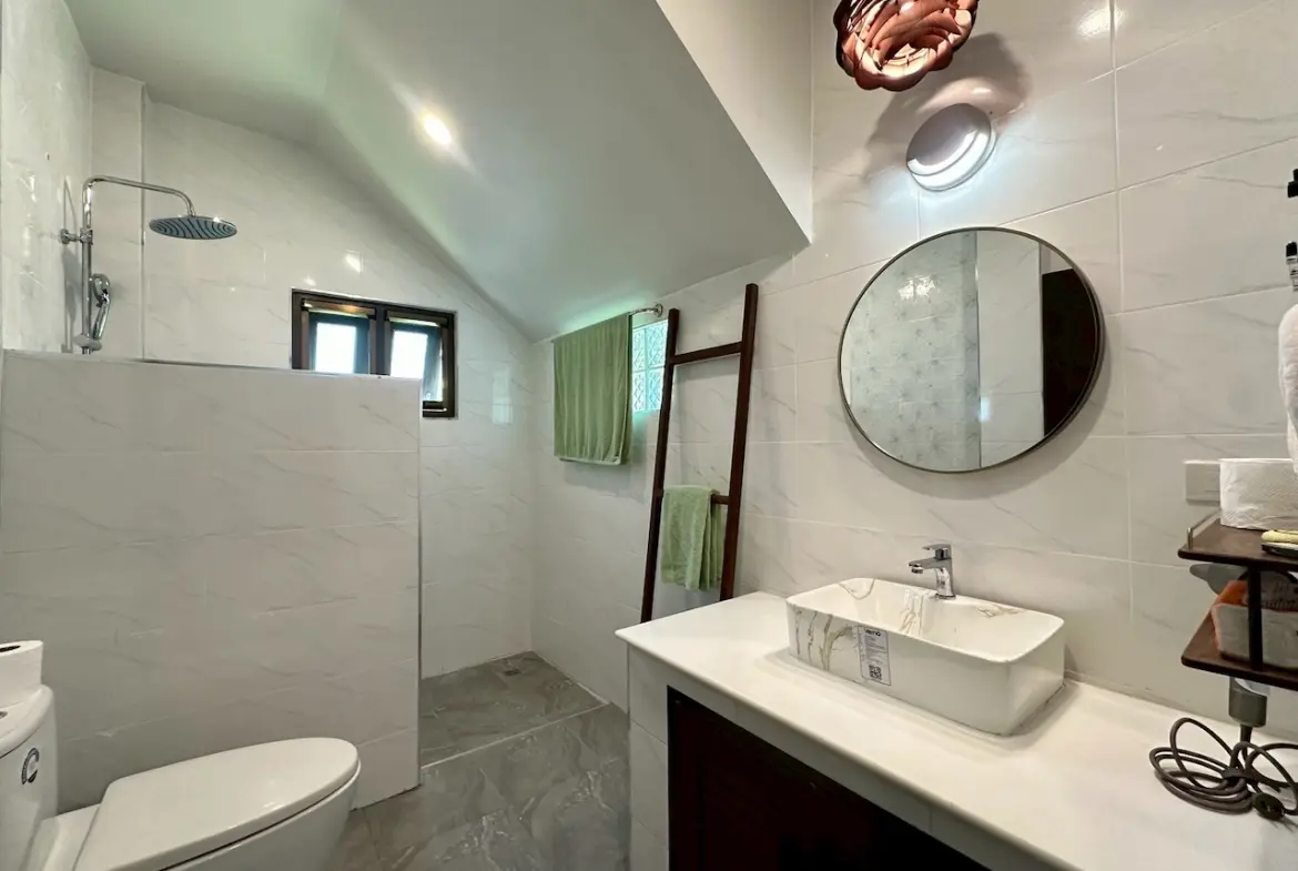 Koh Samui Villa In Angthong Bathroom