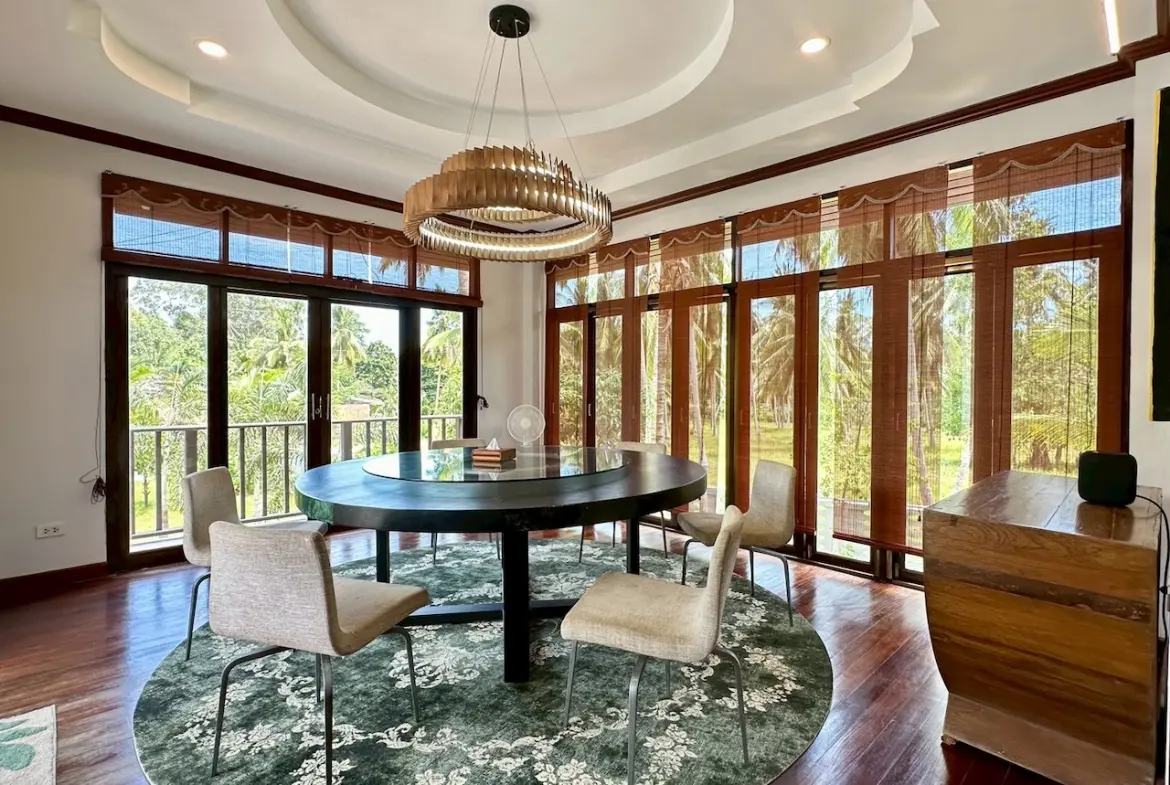 Koh Samui Villa In Angthong Dining