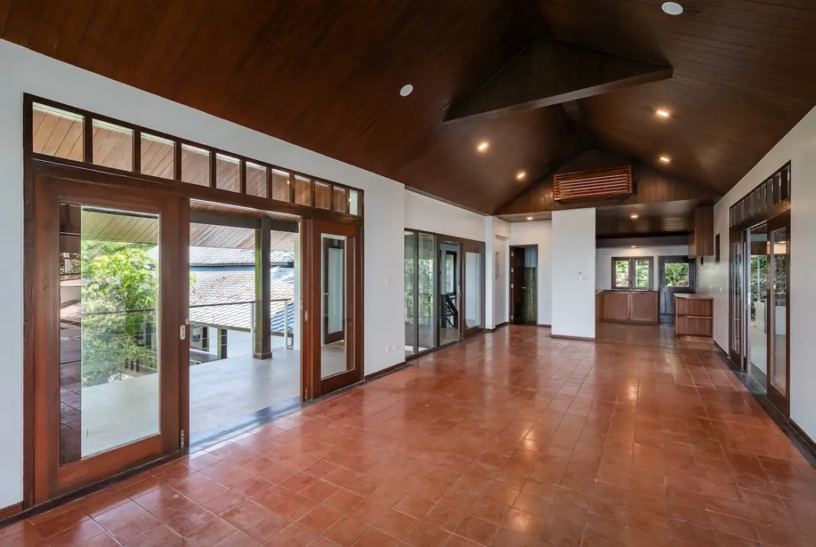 Koh Samui Villa In Laem Yai Living Area