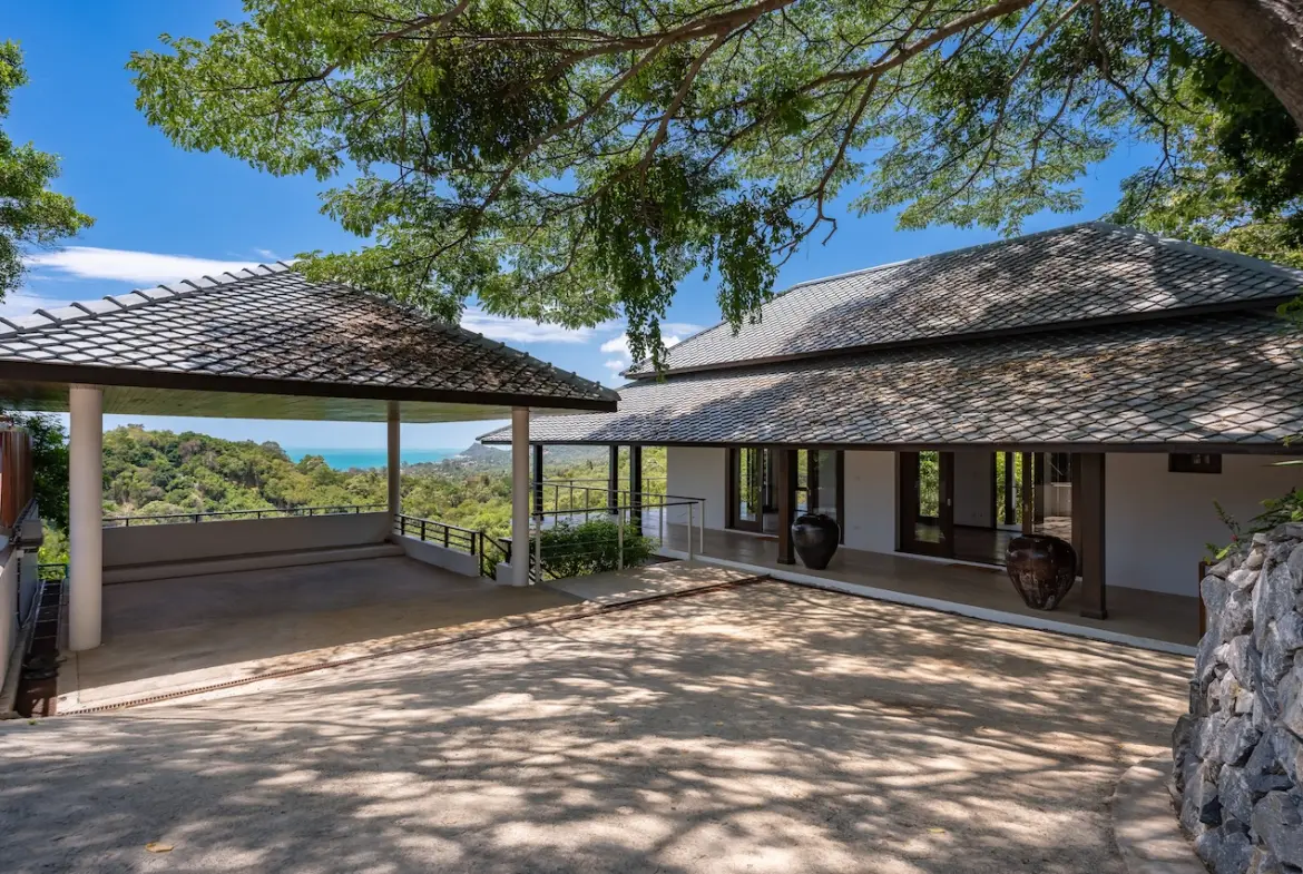 Koh Samui Villa In Laem Yai Parking
