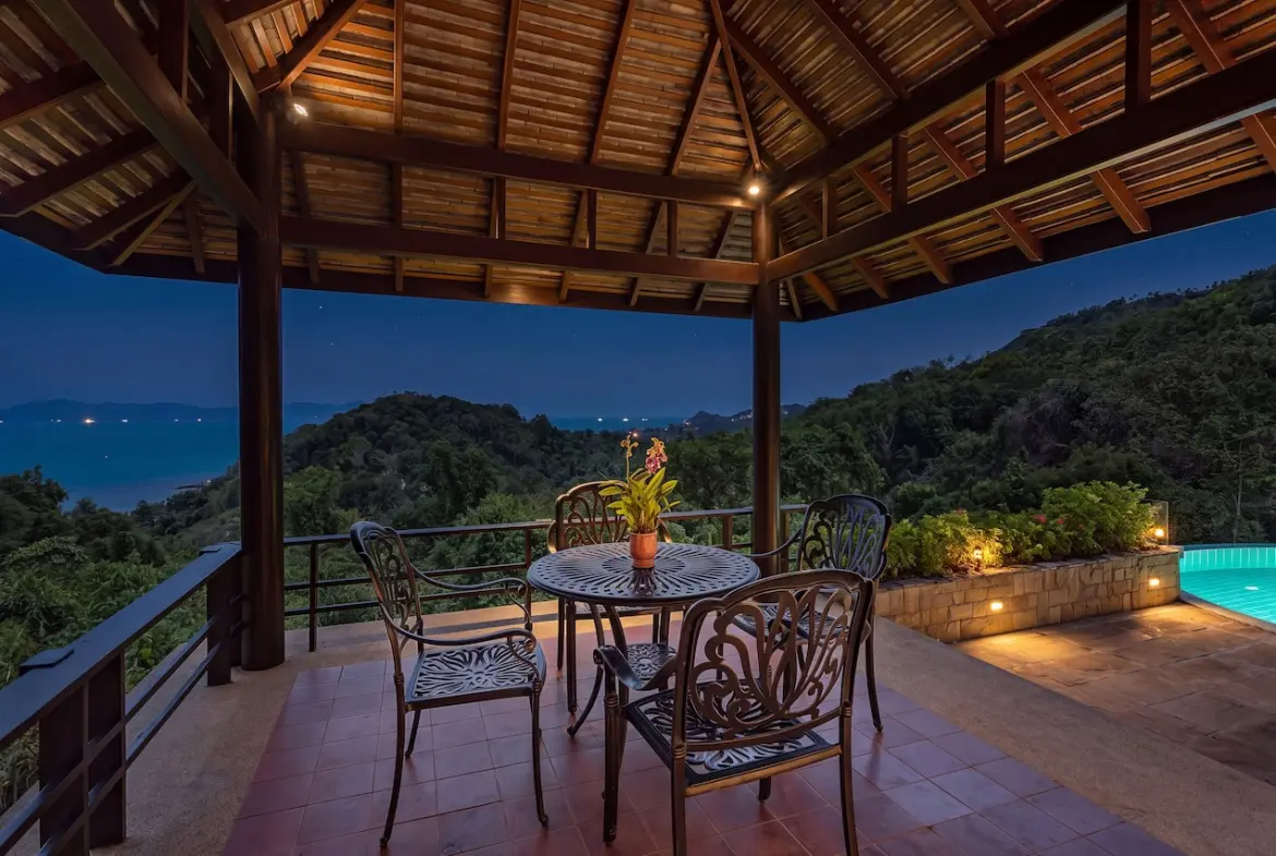 Koh Samui Villa In Laem Yai Sala Night