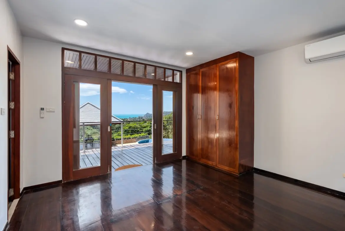 Koh Samui Villa In Laem Yai Bedroom