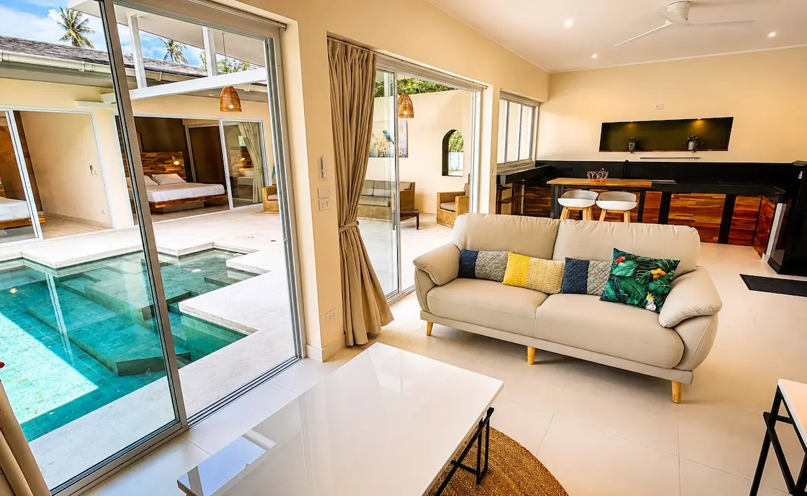 Lamai 4-Bedroom Investment Property Living Area