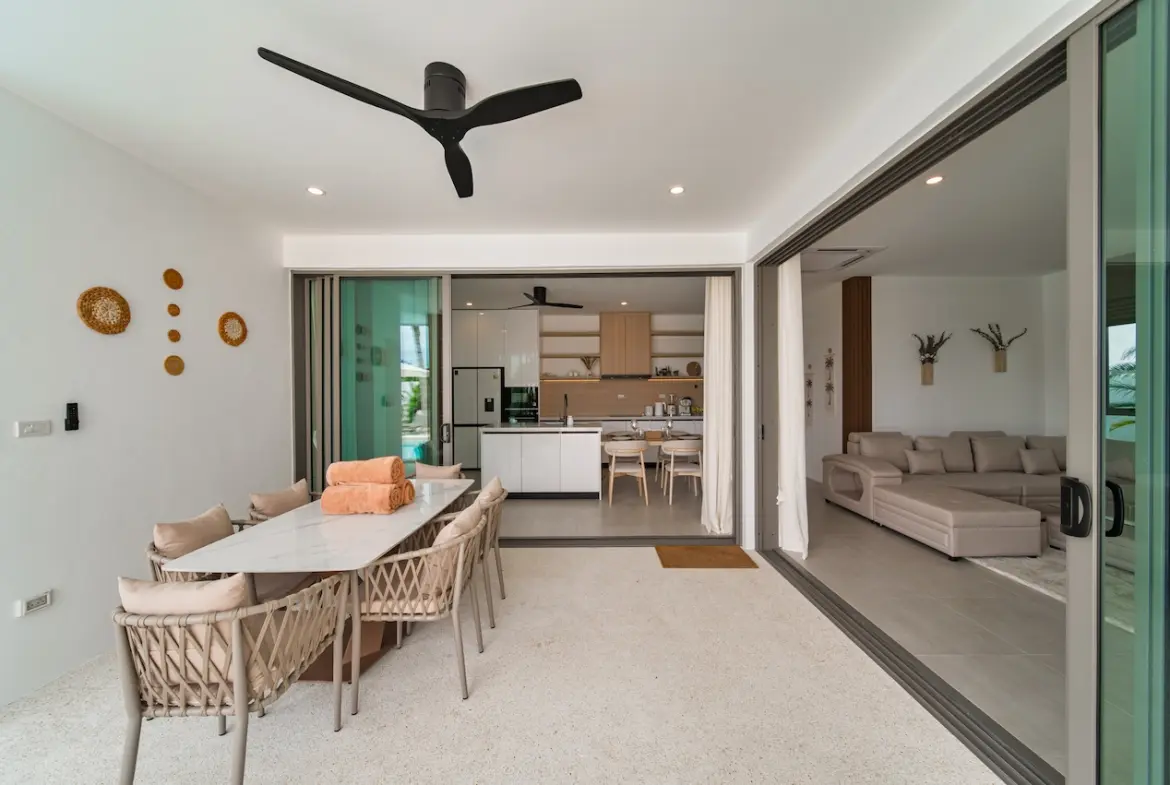 Lamai Modern Contemporary Villa Outdoor Seating