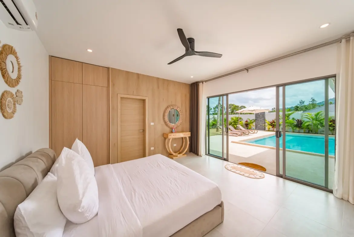 Lamai Modern Contemporary Villa Bedroom