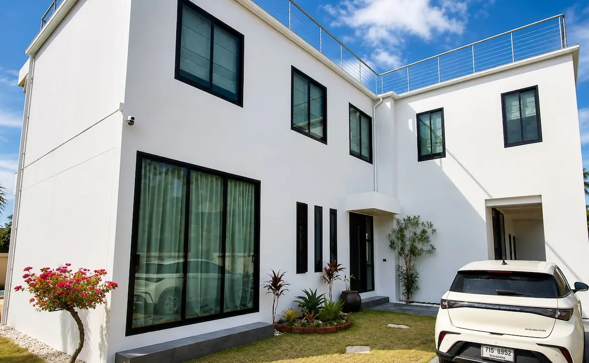 Lipa Noi Beachside Villa Entrance
