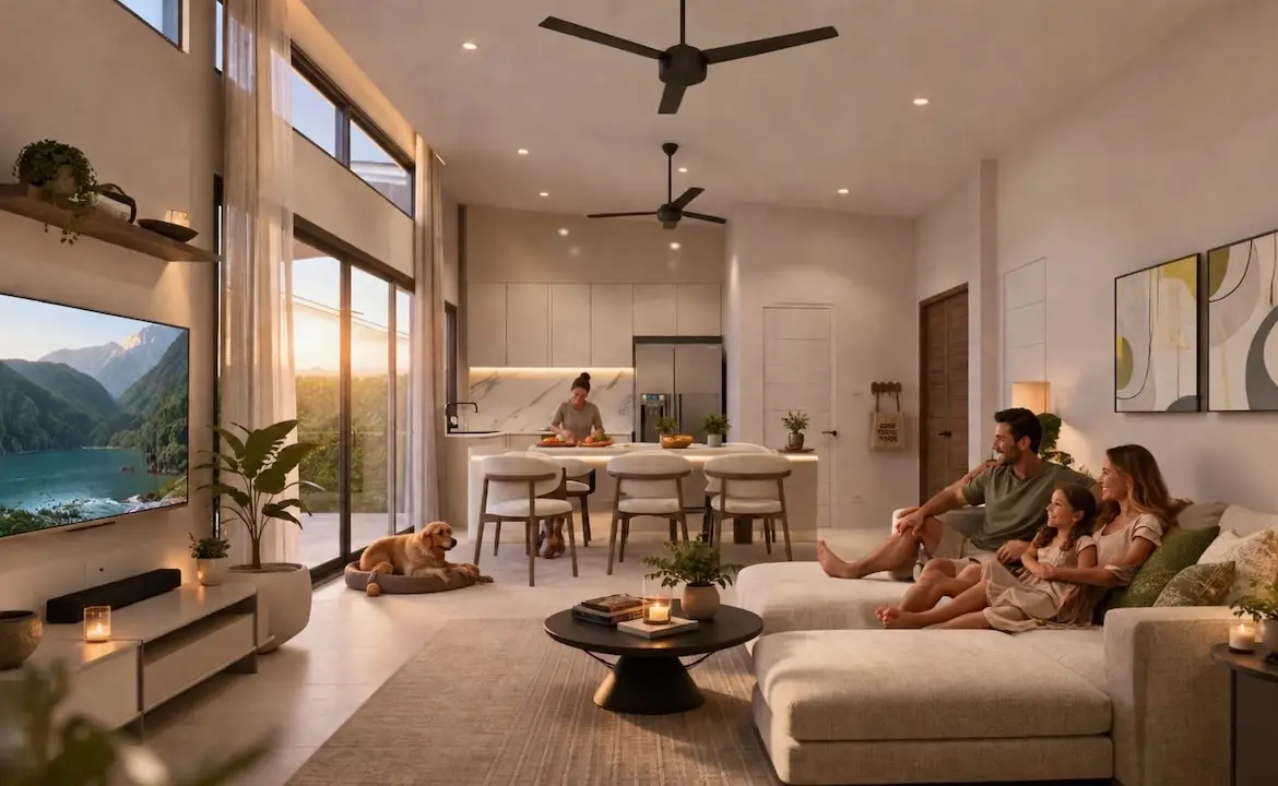 Luma Villas Living Area