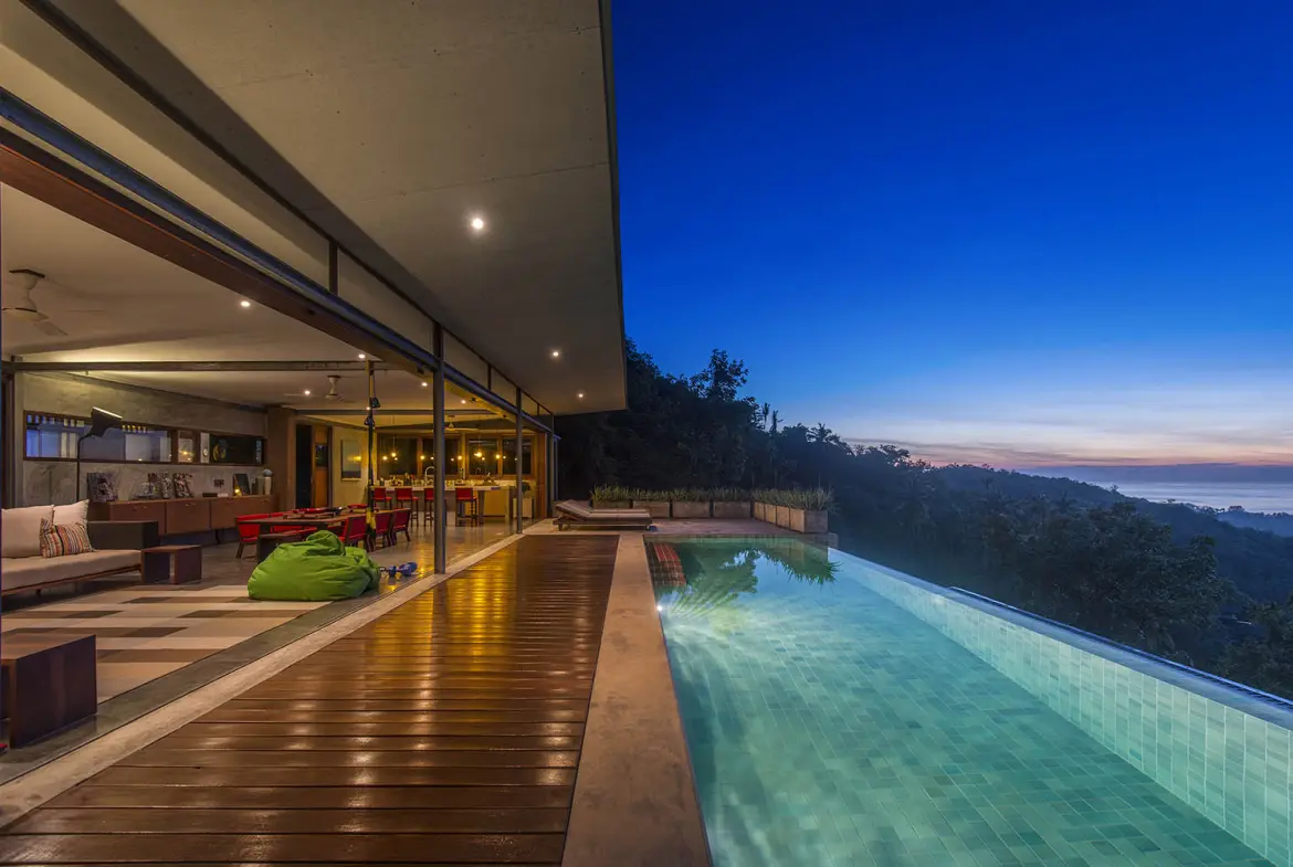 Luxury Koh Samui Villa For longterm Rent Pool Night