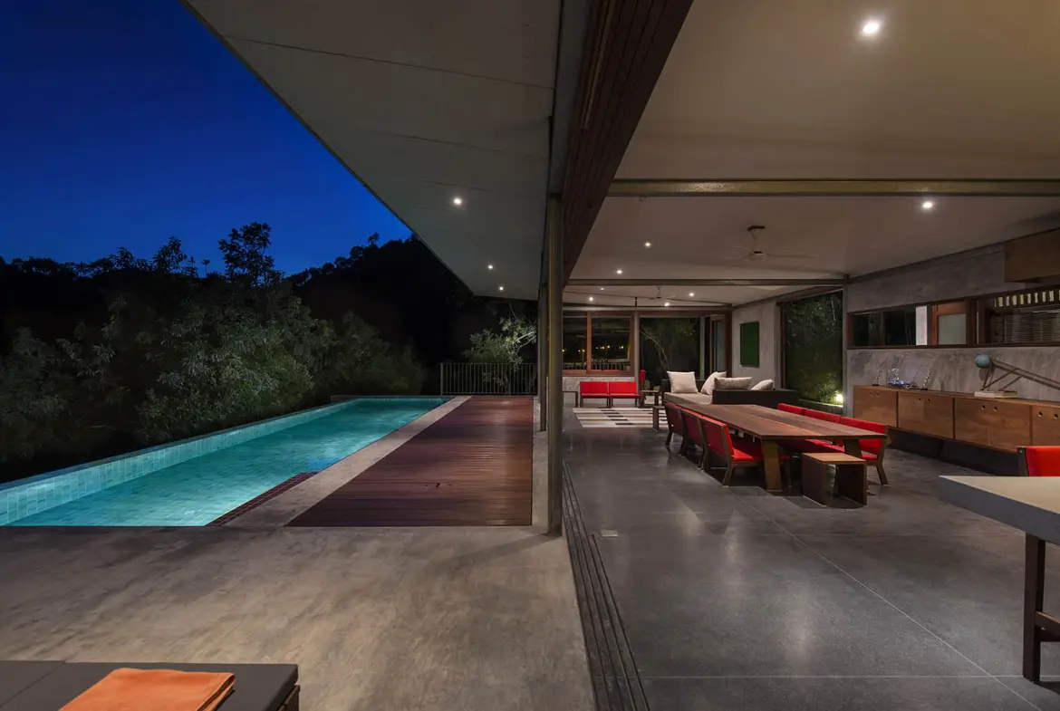 Luxury Koh Samui Villa For longterm Rent Exterior Night