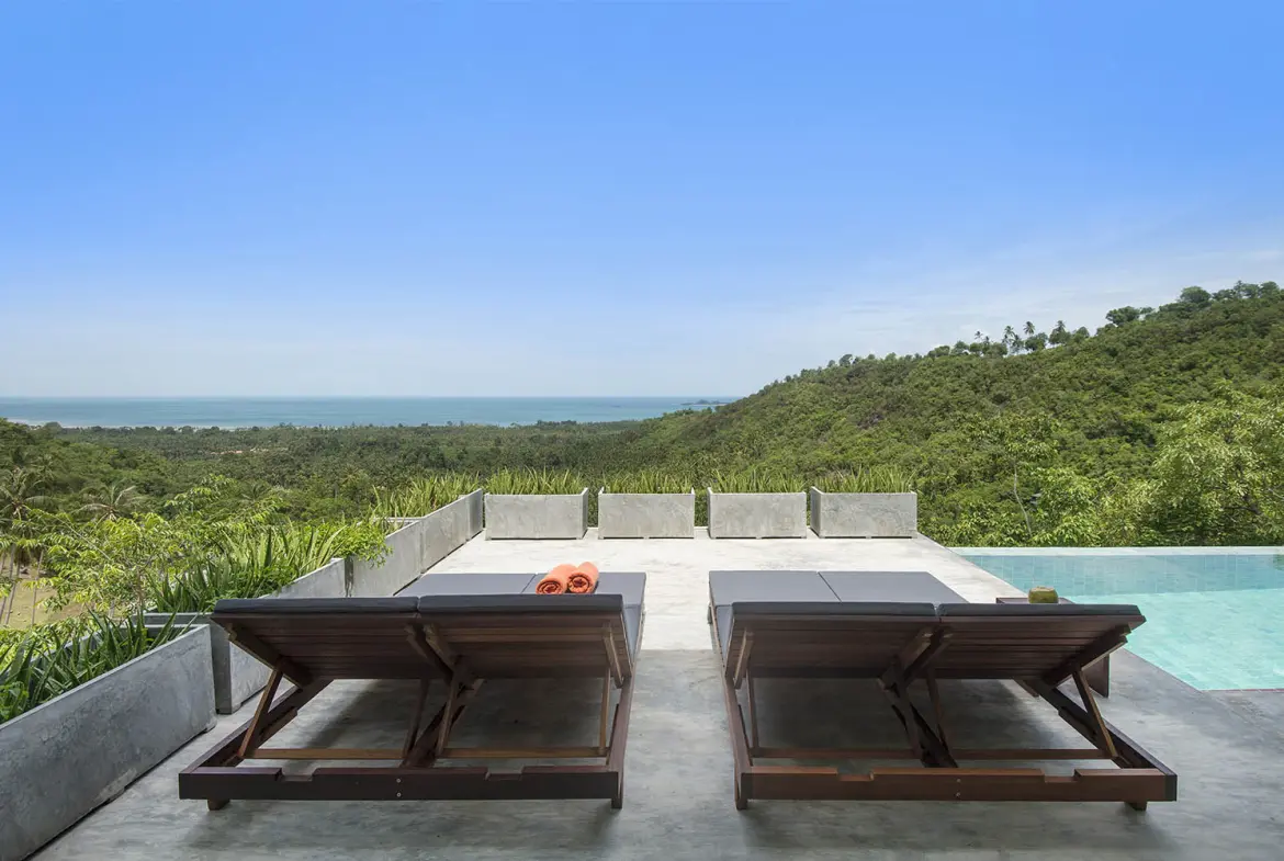 Luxury Koh Samui Villa For longterm Rent Sun Loungers