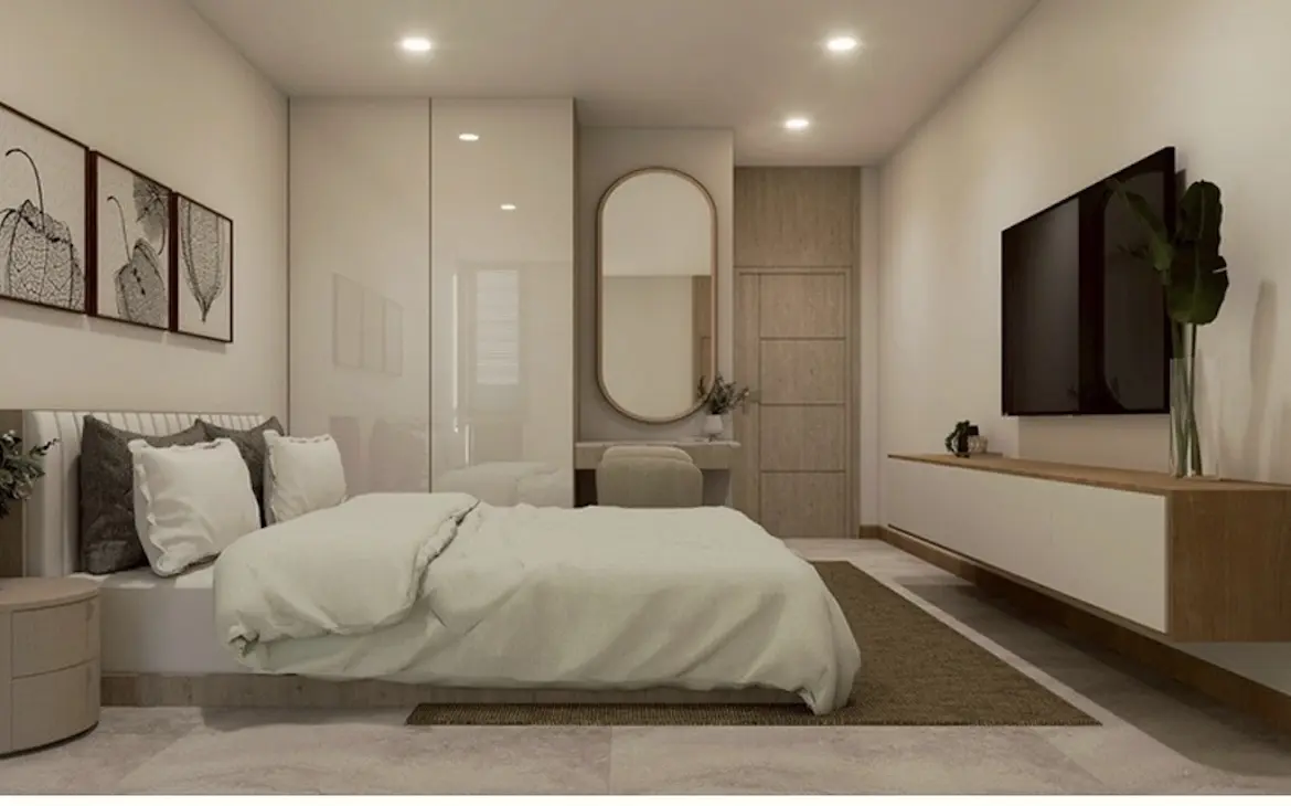Private Villa For Sale In Maenam Master Bedroom