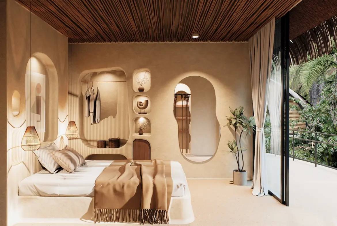 SHA-KOON TWO-BEDROOM VILLAS BED