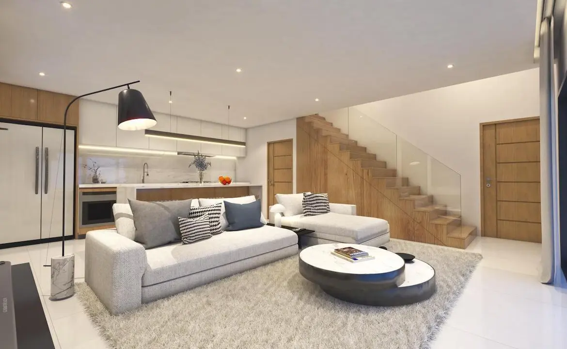 SOL VILLAGE 4-BED VILLA living