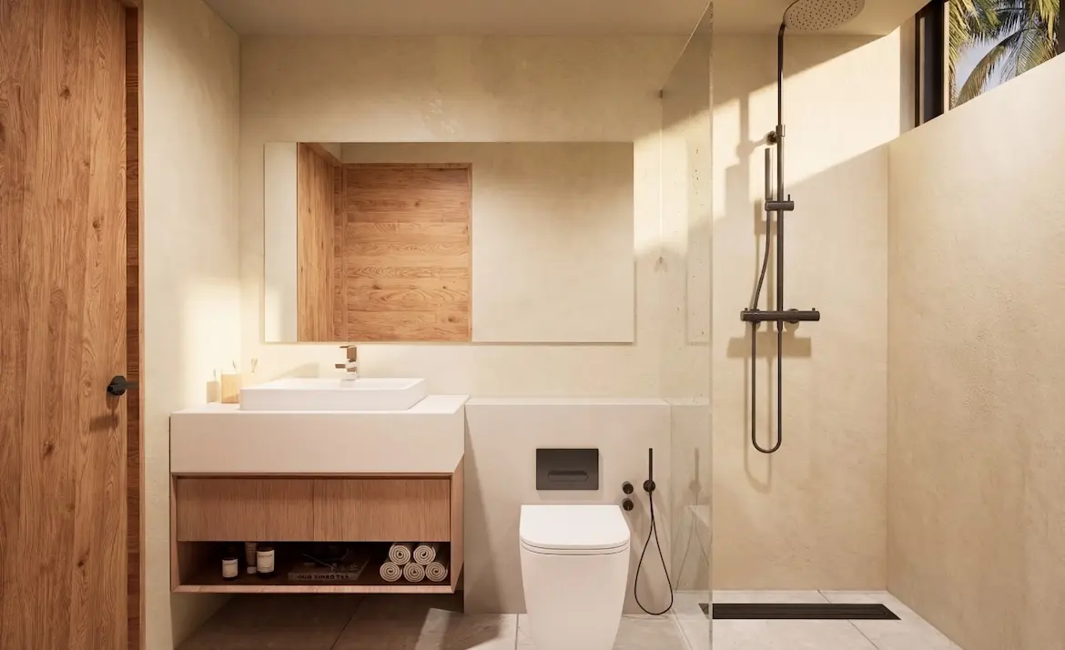 Sacarat Beach Bathroom