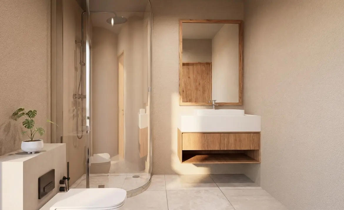 Sacarat Beach Bathroom