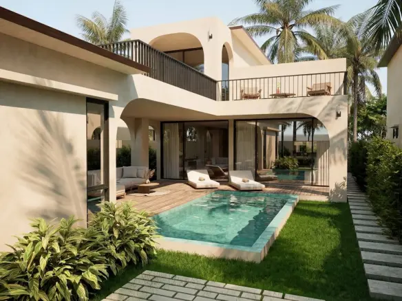 Sacarat Beach 3-Bedroom Villas Exterior