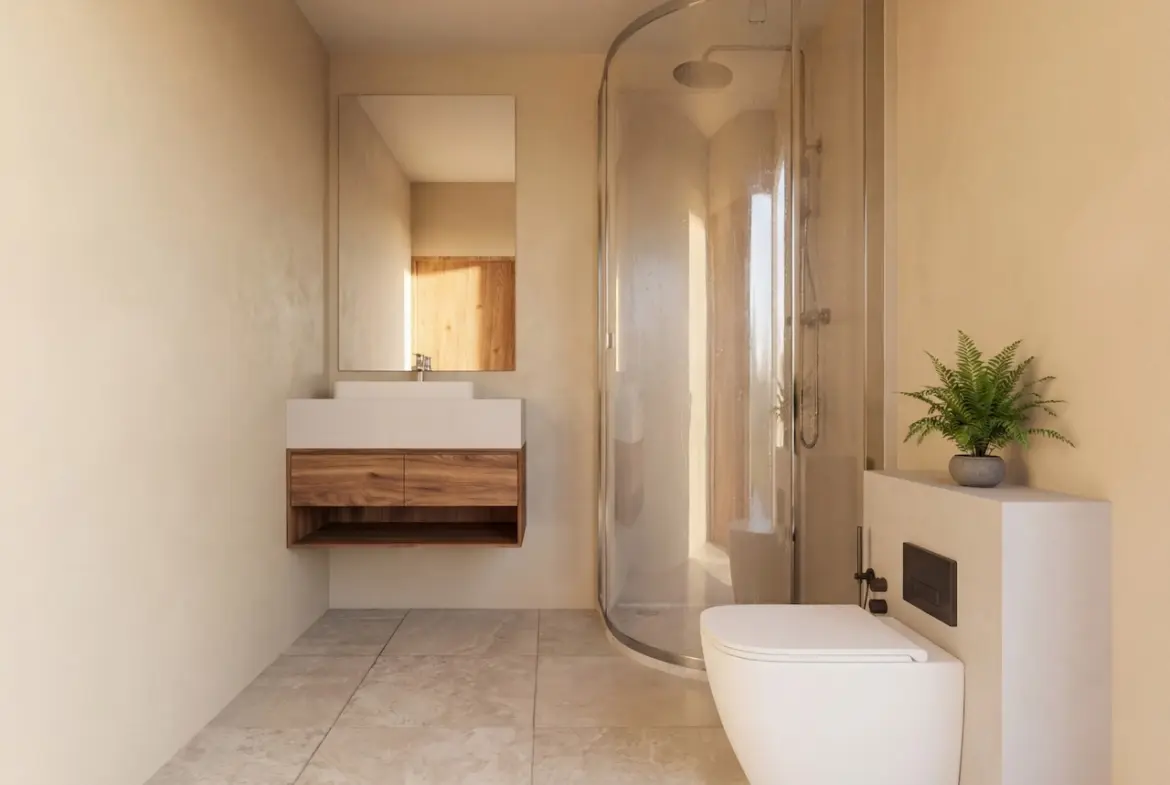Sacarat Beach 3-Bedroom Villas Shower