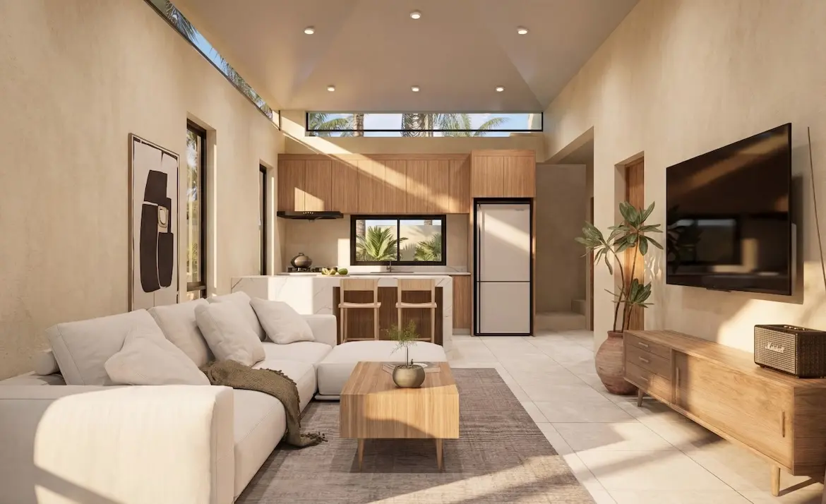 Sacarat Beach Living Area