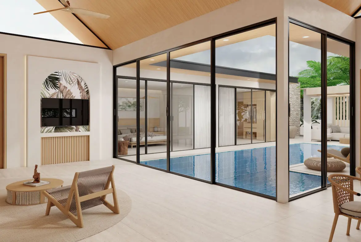 Samui Golf Luxury Villas Type D living
