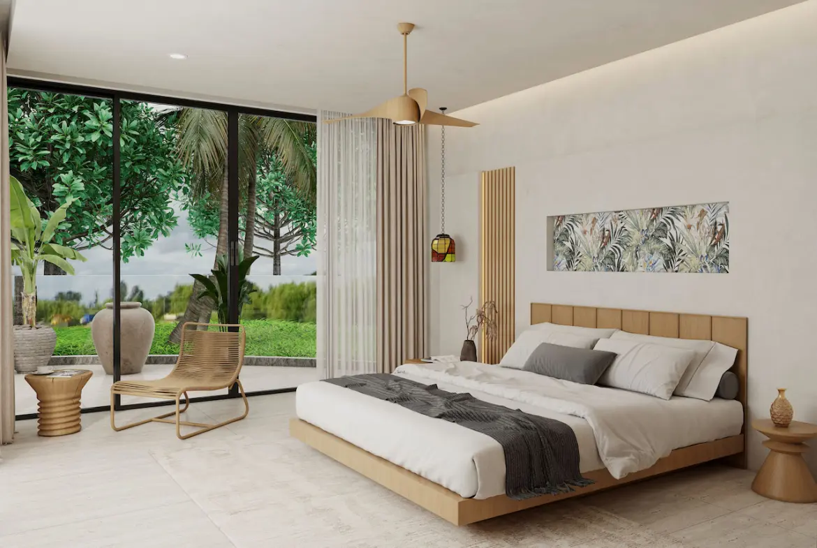 Samui Golf Luxury Villas Type D Bedroom